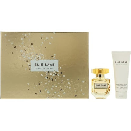 Elie Saab Le Parfum Lumiere 2 Piece Gift Set - Eau de Parfum 50ml and Scented Body Lotion 75ml