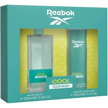 Reebok Cool Your Body For Her Gift Set & Body Eau de Toilette 100ml pour femme