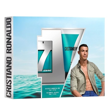 Cristiano Ronaldo 7Origins Gift Set + Shower Gel Eau de Toilette 30ml Unisexe