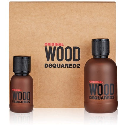 Dsquared2 Original Wood - Eau de Parfum 100ml and - Eau de Parfum 30ml Gift Set