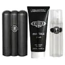 Cuba Original By Parfums Des Cuba Prestige Black Gift Set - , Aftershave, Shower Gel Eau de Toilette 3.0oz pour homme