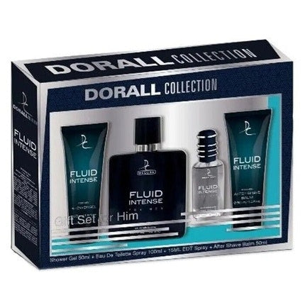 Fluid Intense Men's Designer Cologne 4 Piece Gift Set par Dorall Collection