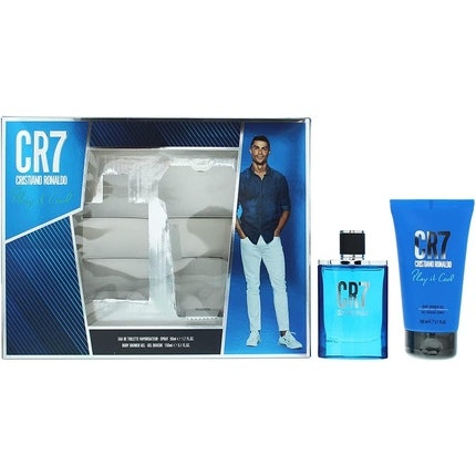 Cristiano Ronaldo Play It Cool 2 Piece Gift Set - Eau De Toilette 50ml Shower Gel 150ml