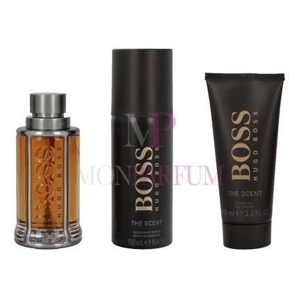 Hugo Boss The Scent Gift Set + Deodorant + SG Eau de Toilette 100ml pour homme