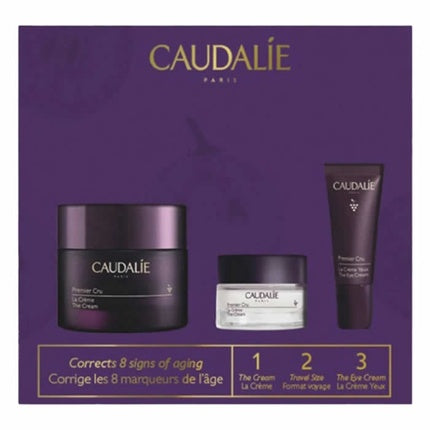 Caudalie Premier Cru Light Cream Skincare Moisturizers Set 3 Pieces
